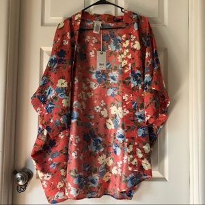 Lucky kimono floral one size-EUC